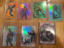 Topps Marvel Chrome 15-Card Parallel/Variety Lot Storm X-23 Ant-Man Silk picture