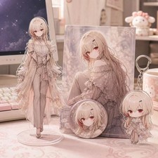 Girls Frontline Acrylic Stand Figure Badge postcard pendant 4pcs/set picture