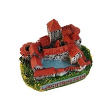 Vaduz Castle Liechtenstein Landmark Model Figurine Resin Souvenir Table Ornament picture