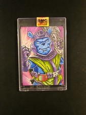 2024 Saturday Morning Cards Winnie the pooh/Marvel's Kang 1/1 SKETCH Eric Medina picture