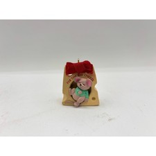 Hallmark Keepsake Dated 1991 Vintage The Big Cheese Handcrafted Ornament picture