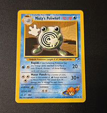 Pokémon Gym Challenge Misty's Poliwhirl 53/132 English 2000 WotC Ken Sugimori picture