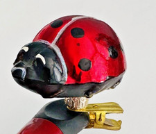 CHRISTOPHER RADKO Ladybug Ornament HER LADYSHIP Clip-On Lady Bug 00-206-0 picture