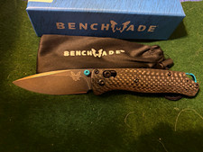 Benchmade 533-3 Bugout S90V Carbon Fiber AXIS Lock Drop Point Plain Edge picture