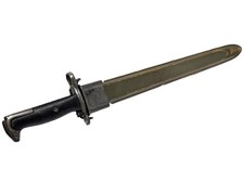 WWII U.S. M1905 Bayonet - Oneida OL 1942, 16-Inch Pattern w/ M3 Scabbard picture