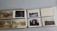 100+ Vintage Photos Classic Cars w Negatives In SNAPSHOT PHOTO ALBUM W/ 19 PAGES picture