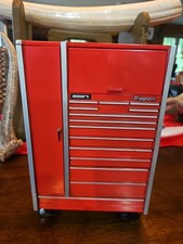 Snap-On KR7100C Limited Edition Mini Tool Box Coin Bank, No Box 9.5