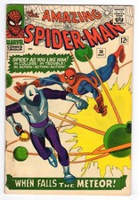 Amazing Spider-Man 36 1966 Marvel Comics VG+ 4.5 1st App Of Looter Gwen Stacy picture