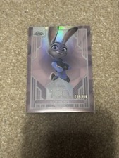 2023 Topps Chrome Disney 100 Judy Hopps #17 Pink Refractor /399 picture