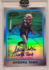 Topps Star Wars Signature Series Ahsoka Tano Auto /25 VARIATION Ashley Eckstein picture