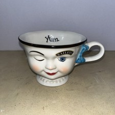 Vintage 1996 Mrs Baileys Irish Cream Yum Winking Hers Face Coffee Mug Cup Ladies picture
