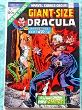 GIANT-SIZE DRACULA #2 Sept. 1974 Bondage-c, Vengeance of the Elder Gods picture