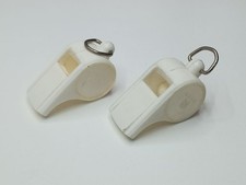 Vintage Soviet Whistles Lot of 2 USSR Police Militia GAI Military NOS Deadstock picture