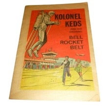 Vintage 1965 Kolonel Keds and His Exciting Bell Rocket Belt Promotional Comic picture