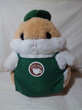 AMUSE Happy Coron Cafe Barista Hamster 14 Inch Plush, Anime,Original Tags, VGC picture