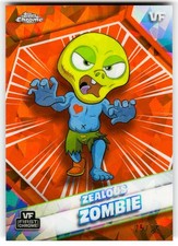 Zealous Zombie Orange Sapphire #25/25 2026 Topps Chrome Sapphire VeeFriends picture