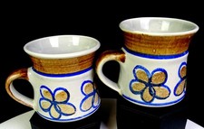 Metlox Poppytrail Vernon Bandero Stoneware 2 Piece Vintage 3 5/8