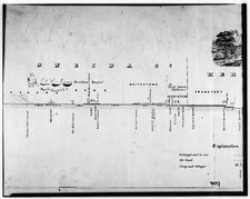 Photo:Cohoes NY Erie Canal Lock 18 North Mohawk Street 1900s Map Print picture