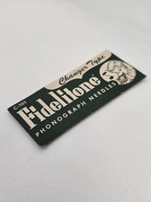 Vintage 25Pc Fidelitone C-161 Phonograph Record Needles Audio Accessory picture