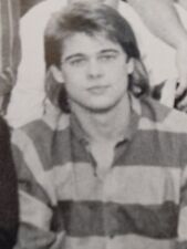 BRAD PITT College Yearbook picture