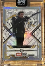 2026 Topps Marvel Vault Hawkeye Diamond #d 32/50 Captain America Civil War picture