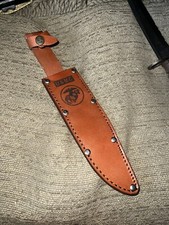 Ontario 3-S Custom Made In Leather To Upgrade The Weakest Part Of This Bayonet picture