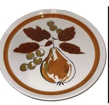 Fun Vintage Ben Seibel Mikasa Duplex High Summer 1970’s 10 “ Dinner Plate #1 picture