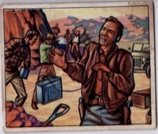 Search For Uranium, No 64, 1950 Bowman Wild Man Picture Cards picture