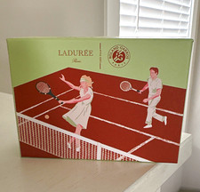Ladurée Paris Roland Garros Tennis Collectible Gift Storage Box picture