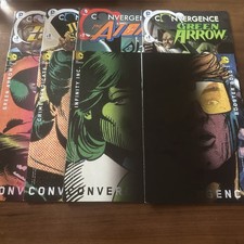 LOT OF 8 Comics - DC - CONVERGENCE Atom Justice League Society Green Arrow picture