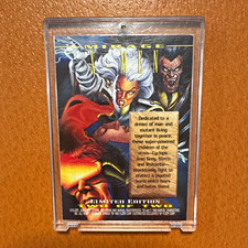 Fleer 1996 Marvel Masterpieces Mirage Wolverine Limited Edition Insert Card L3 picture