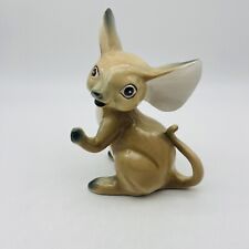Vintage 1975 Aldon Weighted Ceramic Mouse Bookend Japan picture