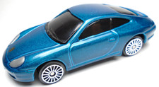 2018 MAISTO PORSCHE 911 CARRERA BLUE 1:64 DIECAST 2 3/4