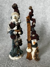 Boyds Bears Folkstone Olfa Mogul Meister 2819 Robin Snowbird 2816 Resin picture