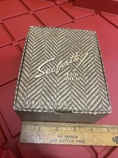 VTG SEAFORTH SHAVING Little General BROWN Box & Sani-glas Bottle Made USA 1940’s picture