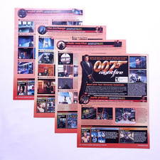 2002 007 Nightfire James Bond Game Promo Vintage Magazine Strategy Tips Article picture