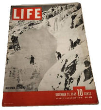 December 31, 1945 LIFE Magazine WWII War 40s Advertising ad  Dec 12 picture