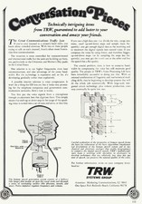 1974 TRW: Conversation Pieces Vintage Print Ad picture
