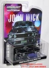 Greenlight John Wick 1969 Ford Mustang Boss 429 1/64 Chase Greenlight 14Y+ JAPA picture