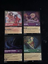 Lady Tremaine 110/204 Rise of the Floodborn Cold foil 4- Card Lot picture