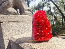 Red Quartz Crystal Cluster 400-500g Healing Stone Decor Gift (Ships from US) picture