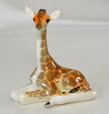 Lomonosov Sitting Giraffe Vintage Porcelain Ceramic Figurine USSR Russia 5