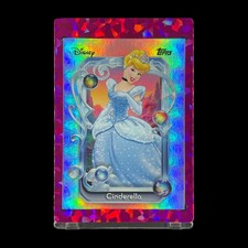 CINDERELLA DISNEY PRINCESS RAINBOW FOIL HOLO CARD 2025 Topps Cinderella - Disney picture