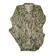 US Navy USN NWU Type III Working Uniform Jacket & Pants Set Large Regular AOR2 picture