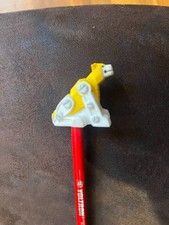 Vintage Voltron Pencil w/Topper-Yellow Lion/Red Pencil-W.E.P. Ltd. 1984 Vtg NEW picture