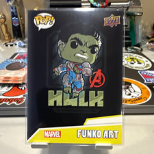 Upper Deck Marvel Studios The Infinity Saga Funko Art Insert 2023 Hulk AF-10 picture
