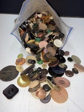 Huge Vintage Button Lot 3lbs picture