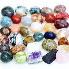 Stino 1.5Lb Tumbled Gemstones And Crystals Bulk Assorted (1.5lb) picture