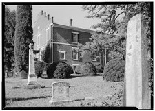 Historic American Buildings Survey 1971 Brick House Cemetery Tombstones picture