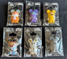 Disney Vinylmation Amazing Collection of SIX Great 3D trading pins picture